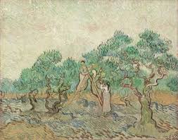 Van Gogh — Les oliviers de Saint-R&eacute;my